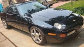 Black 1988 Porsche 928s automatic For Sale