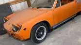 Orange 1975 Porsche 914 project car manual For Sale