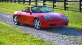 Red 1999 Porsche Boxster cabriolet manual For Sale