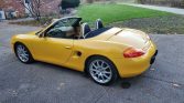 Yellow 2000 Porsche Boxster cabriolet manual For Sale