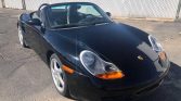 Black 2001 Porsche Boxster cabriolet automatic For Sale