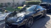 Black 2017 Porsche 911 coupe automatic For Sale