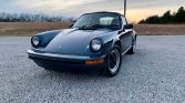 Blue 1980 Porsche 911 Targa Coupe manual For Sale