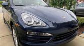 Blue 2014 Porsche Cayenne automatic For Sale