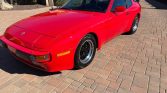 Red 1984 Porsche 944 manual For Sale