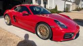 Red 2015 Porsche Cayman GTS Coupe automatic For Sale
