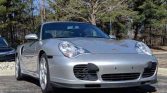 Silver 2001 Porsche 911 Turbo Coupe manual For Sale