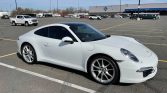 White 2013 Porsche 911 coupe automatic For Sale