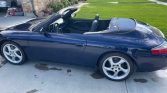 Blue 2001 Porsche 911 automatic convertible For Sale