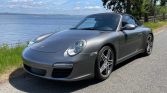 Dark gray 2009 Porsche 911 Carrera S cabriolet For Sale