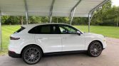 White 2023 Porsche Cayenne low miles automatic For Sale