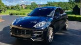 Black 2015 Porsche Macan Turbo automatic For Sale