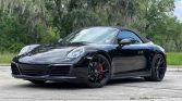 Black 2017 Porsche 911 Carrera 4S Cabriolet For Sale