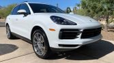 White 2019 Porsche Cayenne V6 automatic SUV For Sale