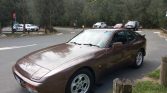 Mahogany metallic 1986 Porsche 944 manual For Sale