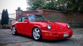 Fully restored Guards Red 1990 Porsche 964 manual For Sale