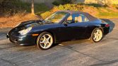 Midnight Blue Metallic 2003 Porsche 911 Carrera Cabriolet For Sale