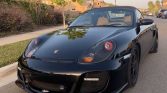Black 2001 Porsche Boxster manual convertible For Sale