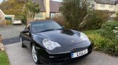 Black 2002 Porsche 911 Carrera 2 convertible For Sale