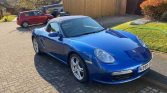 Blue 2006 Porsche Boxster manual convertible For Sale