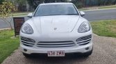 White 2014 Porsche Cayenne automatic diesel SUV For Sale