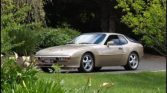 Classic gold 1985 Porsche 944 manual For Sale or Trade