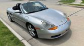 Silver 2001 Porsche Boxster 5spd manual cabriolet For Sale