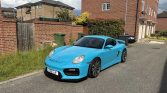 Miami Blue 2007 Porsche Cayman S coupe For Sale