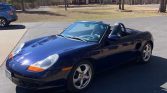 Lapis Blue Metallic 2002 Porsche Boxster 5spd For Sale