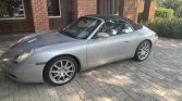 Silver 2000 Porsche Carrera Cabriolet 911 996 For Sale