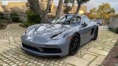 Arctic Grey 2023 Porsche Cayman GTS 4.0 6spd low miles For Sale