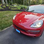 Carmine Red 2014 Porsche Cayenne automatic diesel SUV For Sale