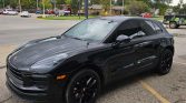 Jet Black Metallic 2022 Porsche Macan low miles For Sale