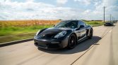 Black 2017 Porsche 718 Cayman automatic coupe For Sale