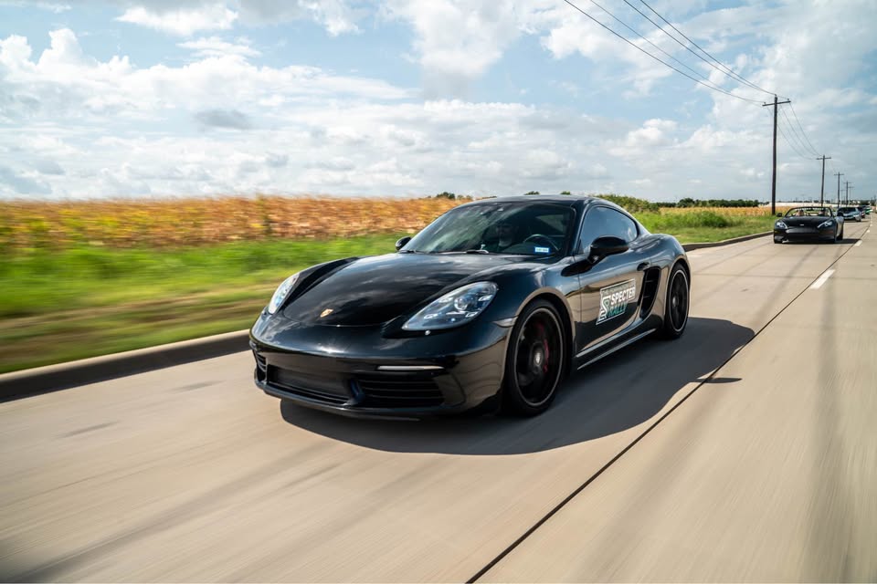 Black 2017 Porsche 718 Cayman automatic coupe For Sale