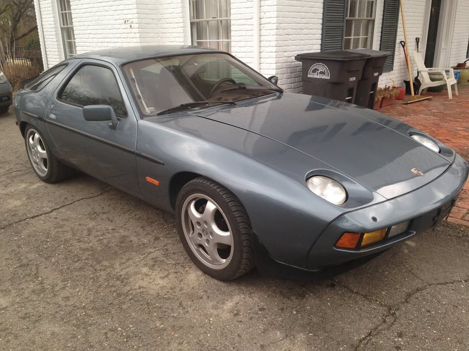Blue 1983 Porsche 928 manual coupe 300 HP For Sale