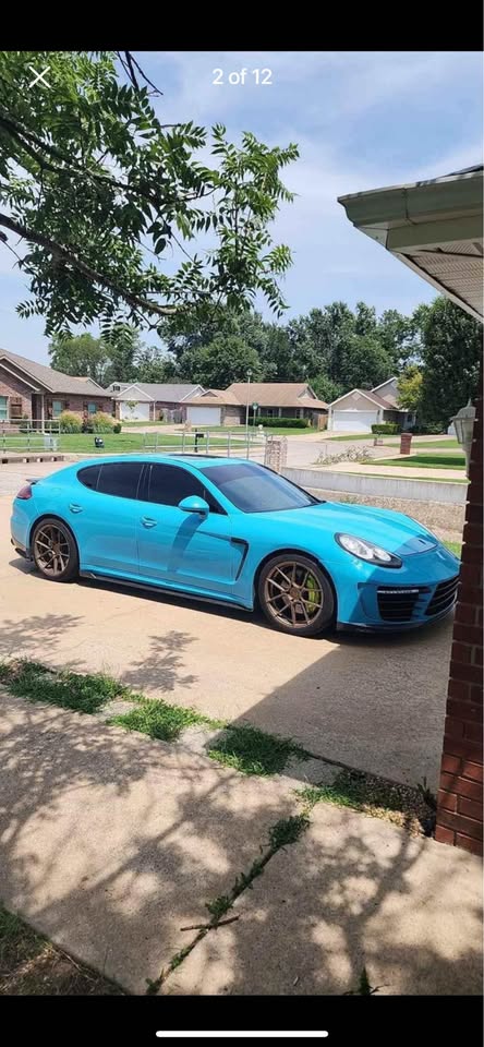 Blue 2014 Porsche Panamera 4S automatic sedan For Sale