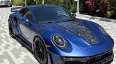 Blue 2019 Porsche 911 Turbo S automatic coupe 1000 HP For Sale