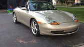 Gold 1999 Porsche 911 Carrera manual cabriolet low miles For Sale