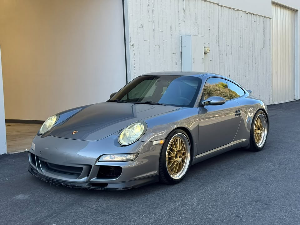 Gray 2006 Porsche 911 Carrera S manual coupe For Sale