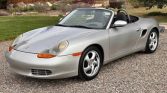 Silver 2001 Porsche Boxster convertible automatic For Sale