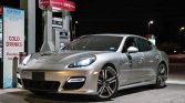 Silver 2013 Porsche Panamera Turbo automatic sedan For Sale