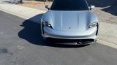 Silver 2020 Porsche Taycan Turbo automatic sedan For Sale