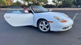 White 1999 Porsche Boxster convertible automatic For Sale