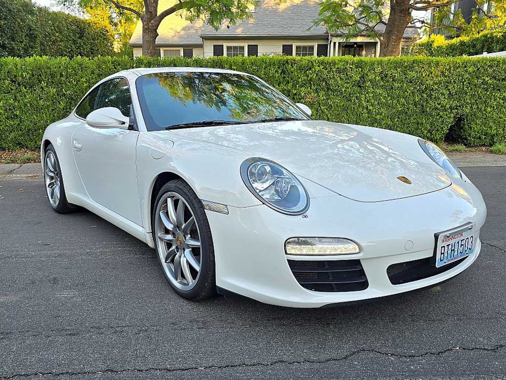 White 2012 Porsche 911 997 Carrera S automatic coupe For Sale