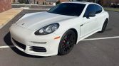 White 2014 Porsche Panamera 4 Platinum Edition automatic sedan For Sale
