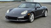 Black 2012 Porsche Boxster 6spd manual convertible For Sale