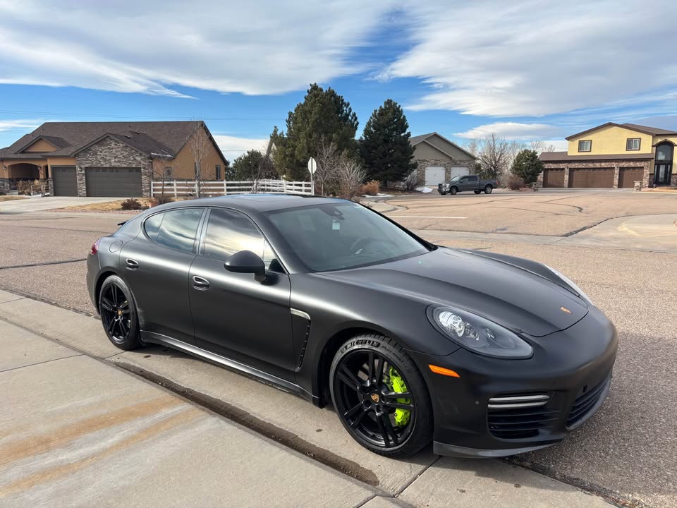 Black 2015 Porsche Panamera GTS automatic sedan For Sale