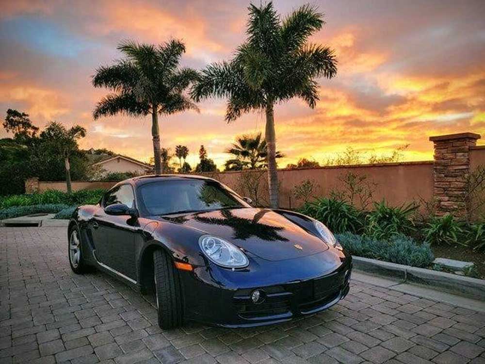 Blue 2008 Porsche Cayman S 6spd manual coupe For Sale