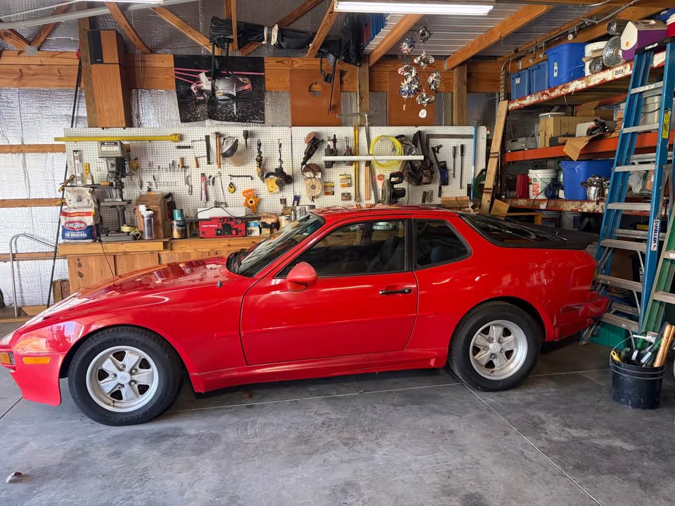 Red 1984 Porsche 944 manual coupe For Sale